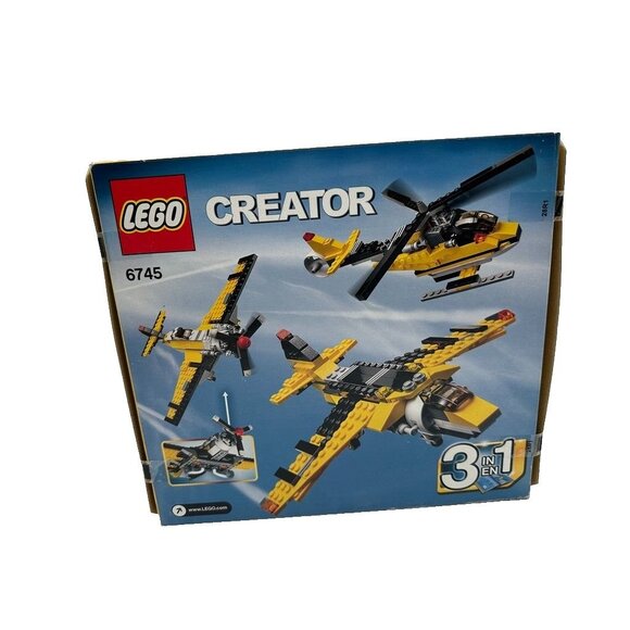 LEGO NIB NRFB 2009 CREATOR: Propeller Power 6745 Sealed Unopened Box 3-in-1 - Picture 7 of 7